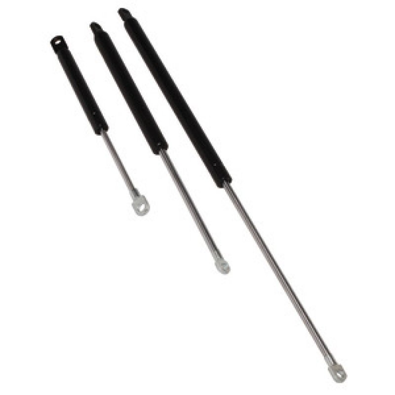 Gas springs, stainless steel hardware